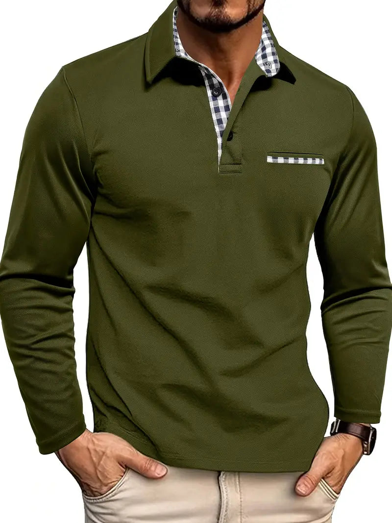 Vince | Long-Sleeve Polo Shirt