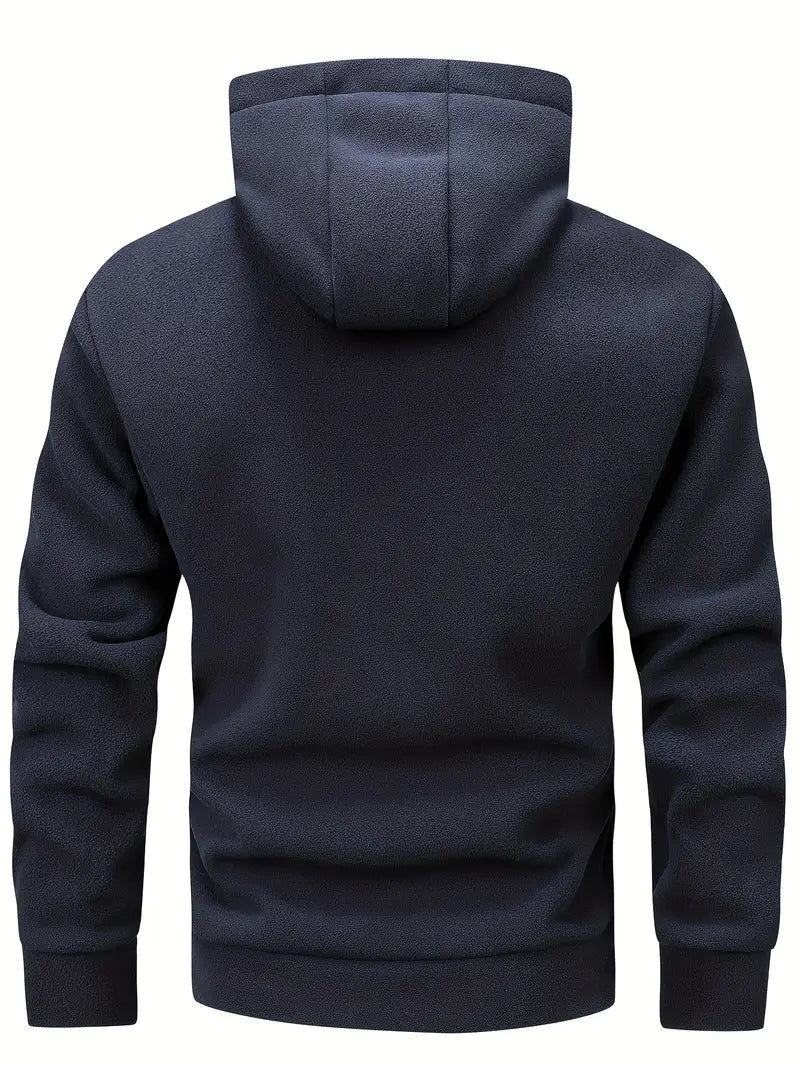 Aubin | Zip-Up Fleece Hoodie