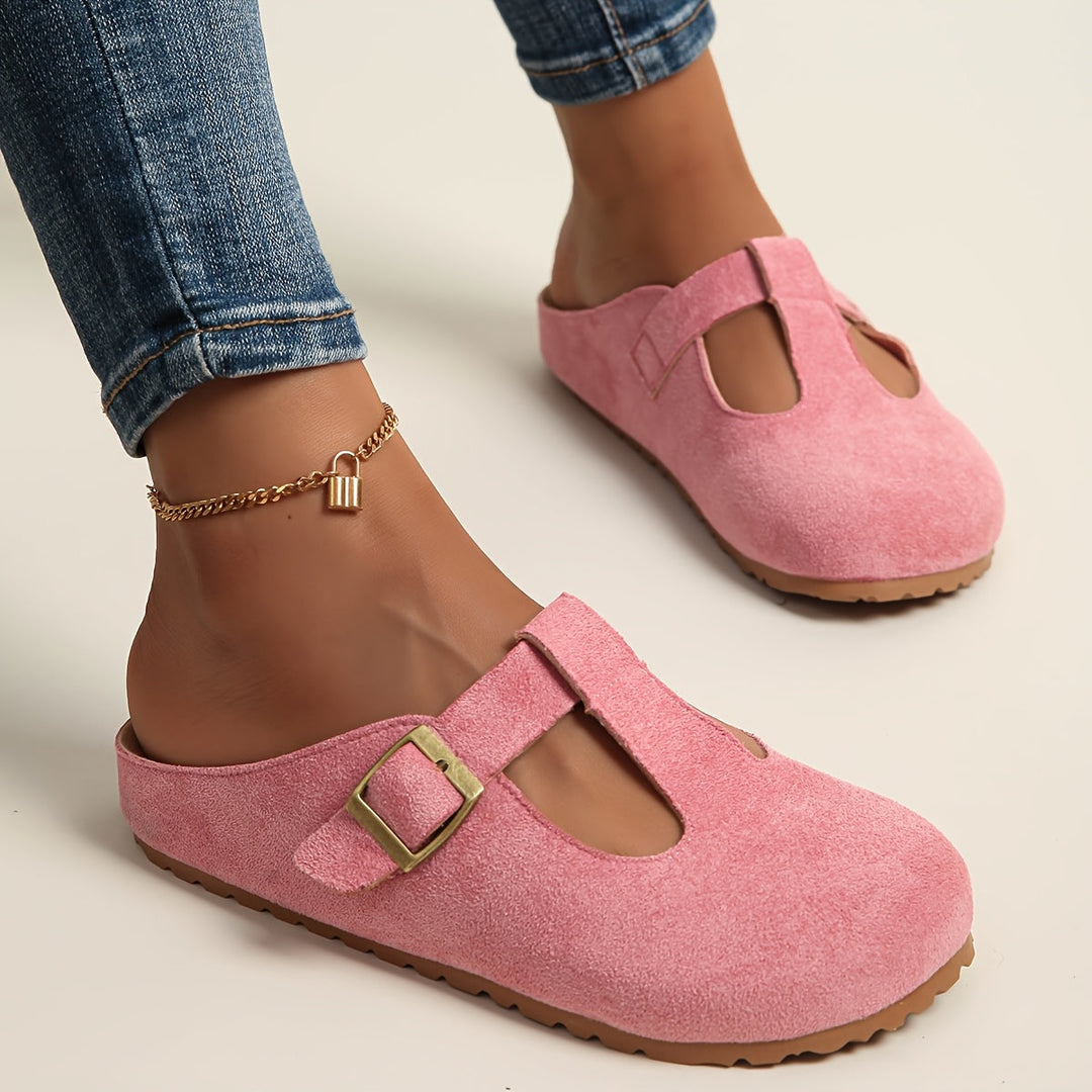 Solea | Minimalist Buckle Clogs