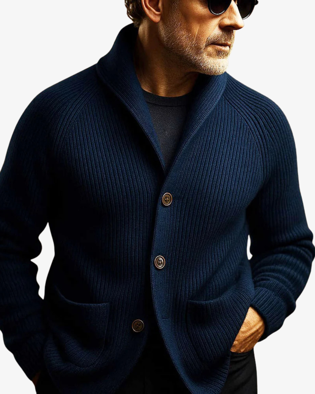 Lawrence | Tailored Knit Cardigan
