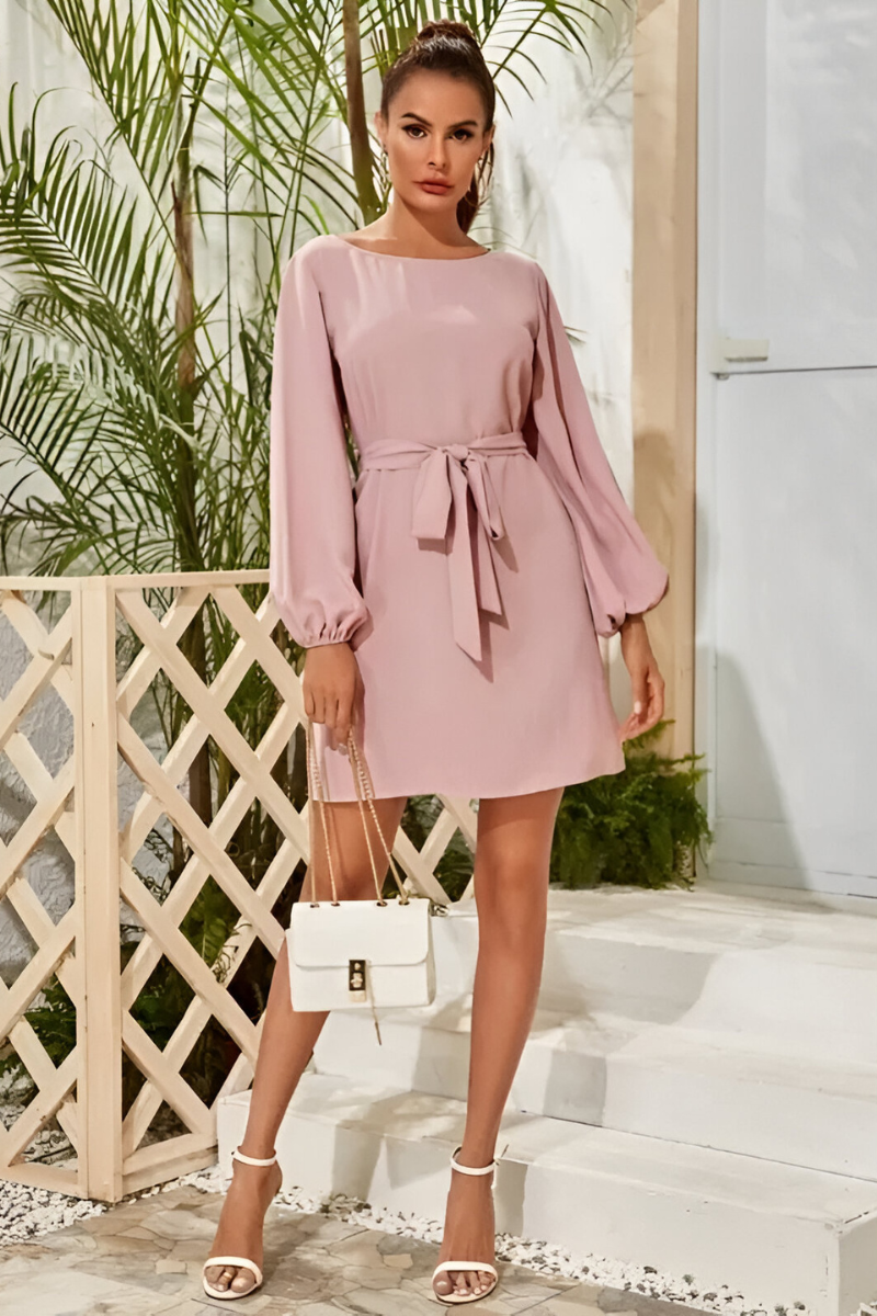 Trinity | Belted Dress