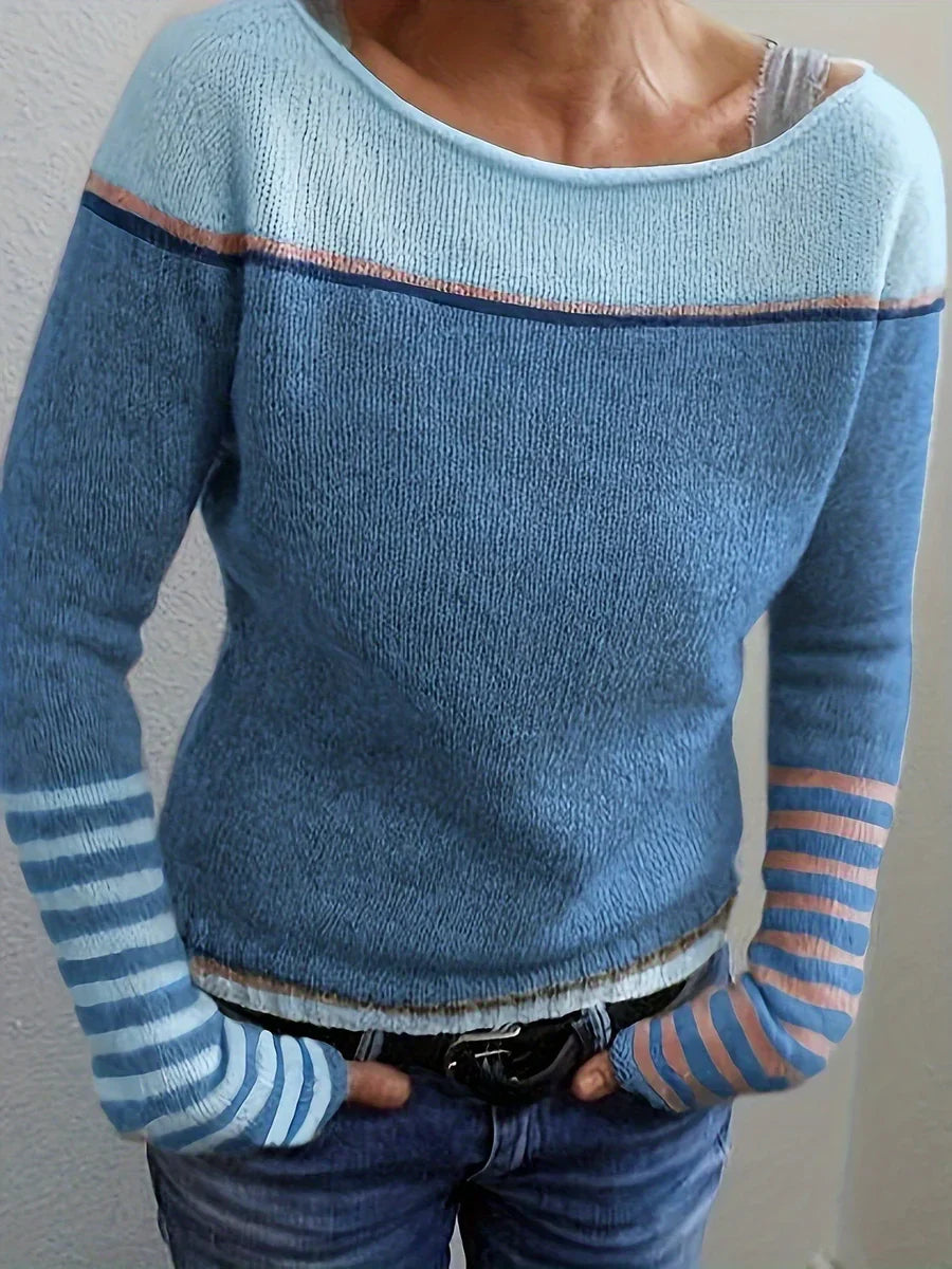 Talithia | Striped Knit Sweater