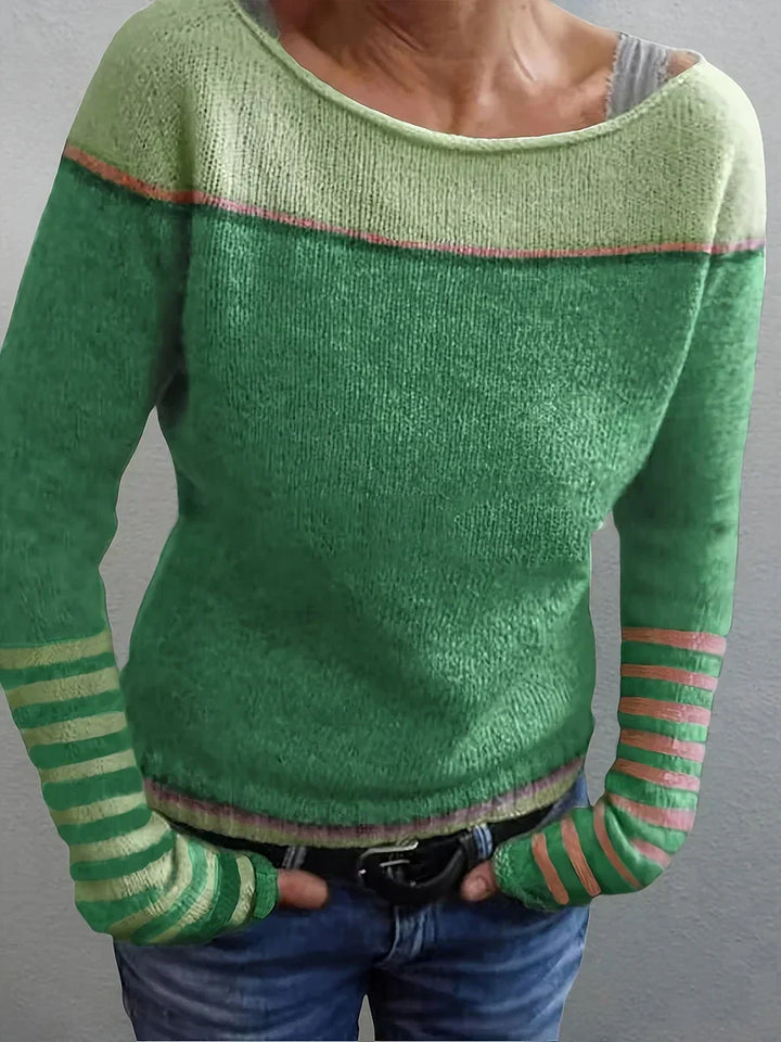 Talithia | Striped Knit Sweater