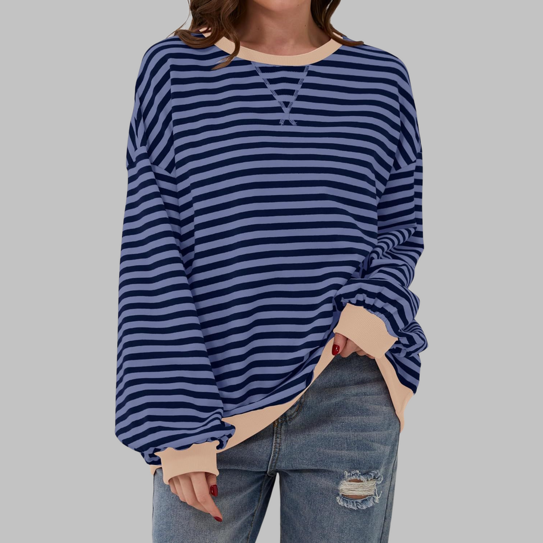 Luka | Striped Casual Sweatshirt