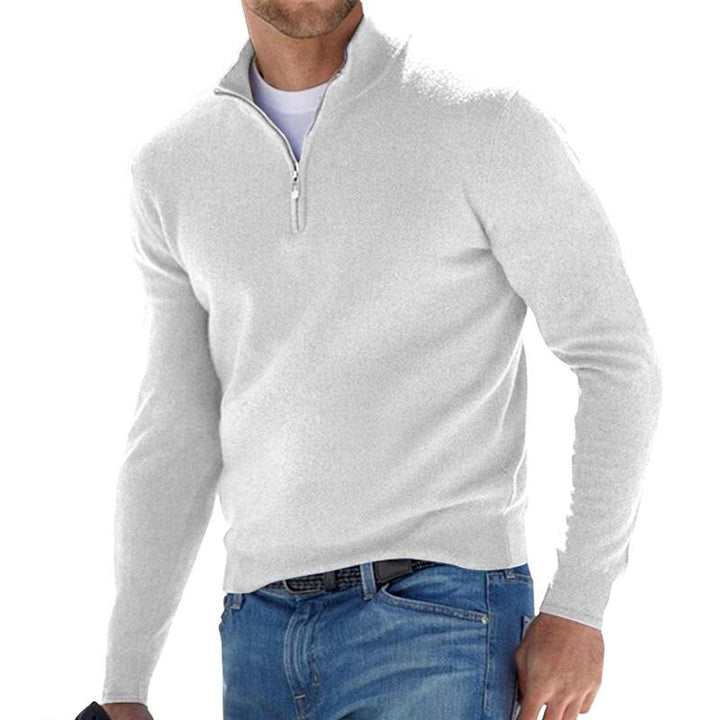 Vida - quarter zip collar sweatshirt