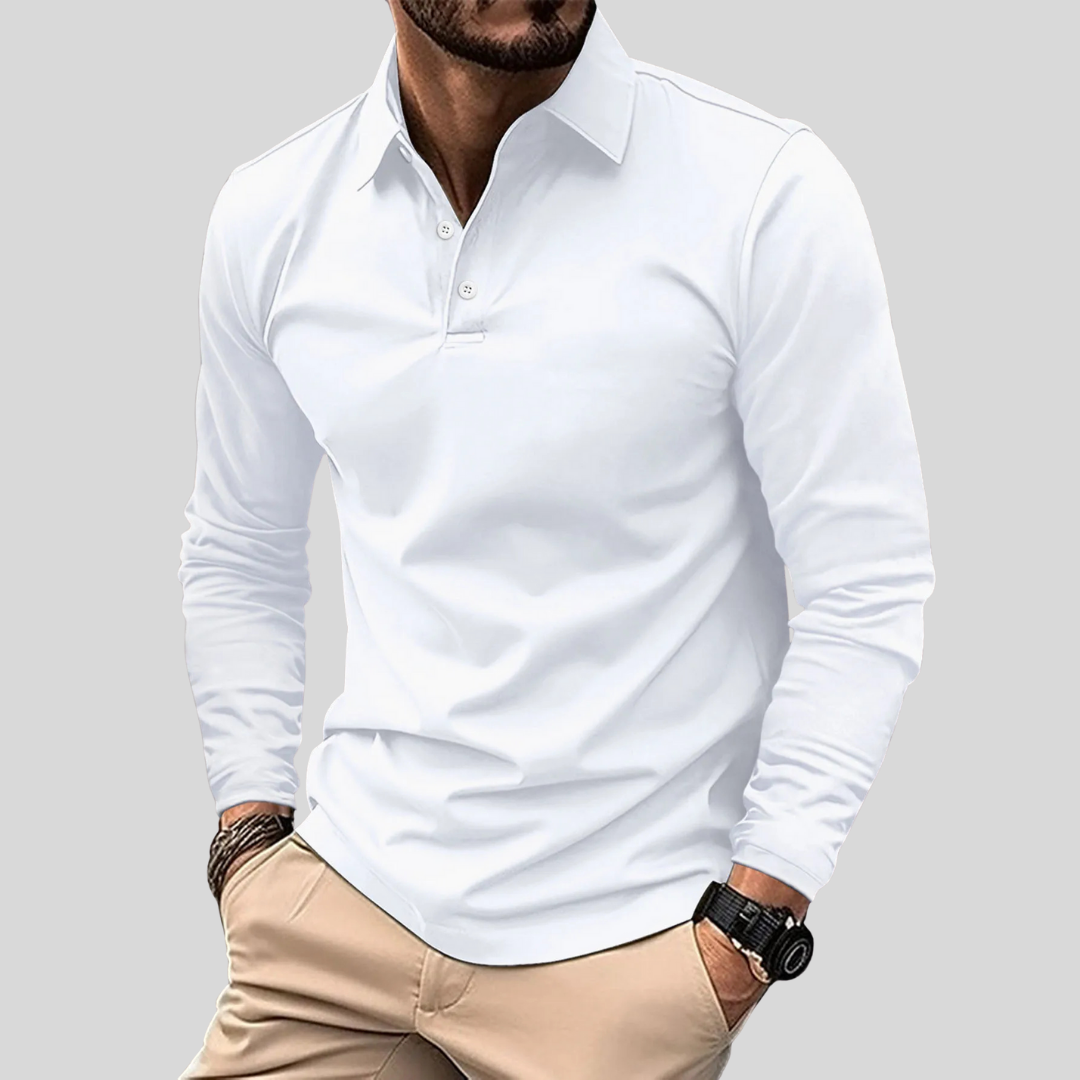 Ethan | Casual Long-Sleeved Polo