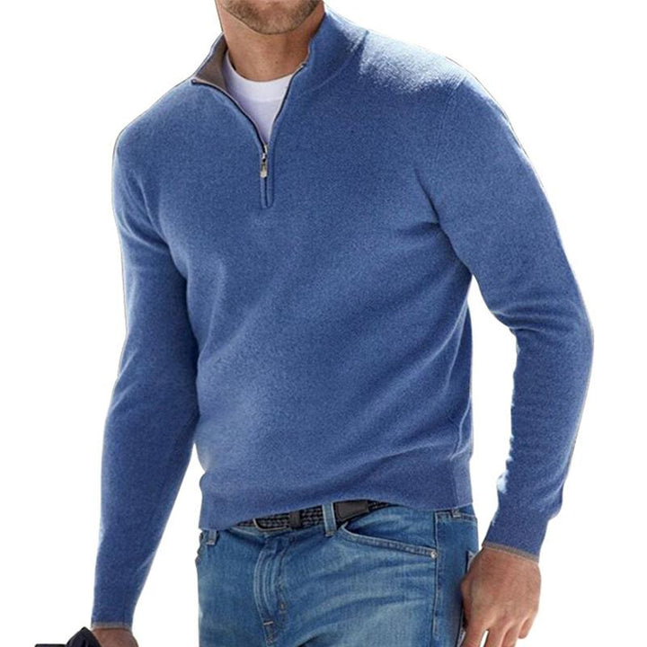 Vida - quarter zip collar sweatshirt