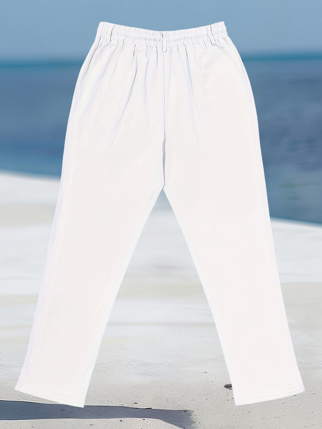 Aznar | Casual Linen Stretch Pants