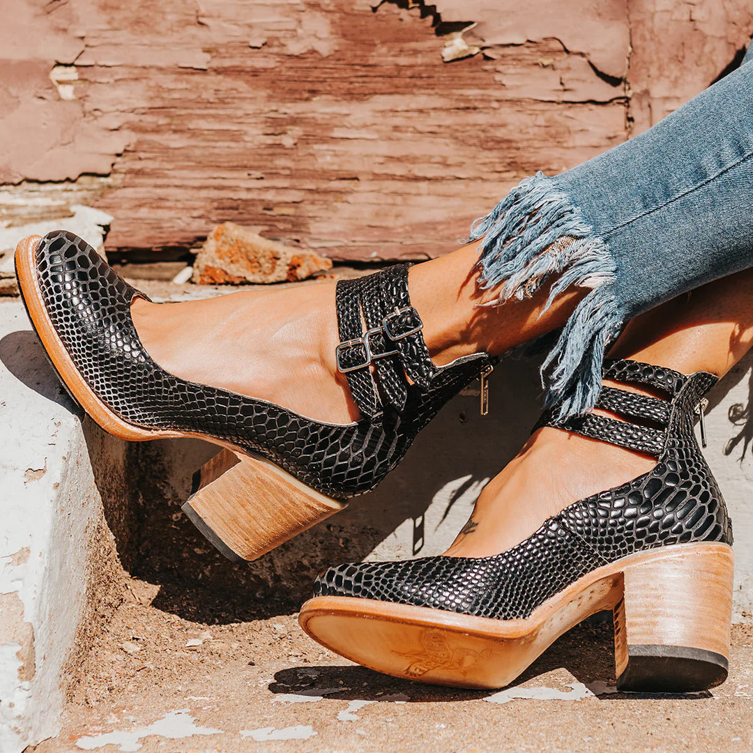 Camille | Comfort Leather Heels