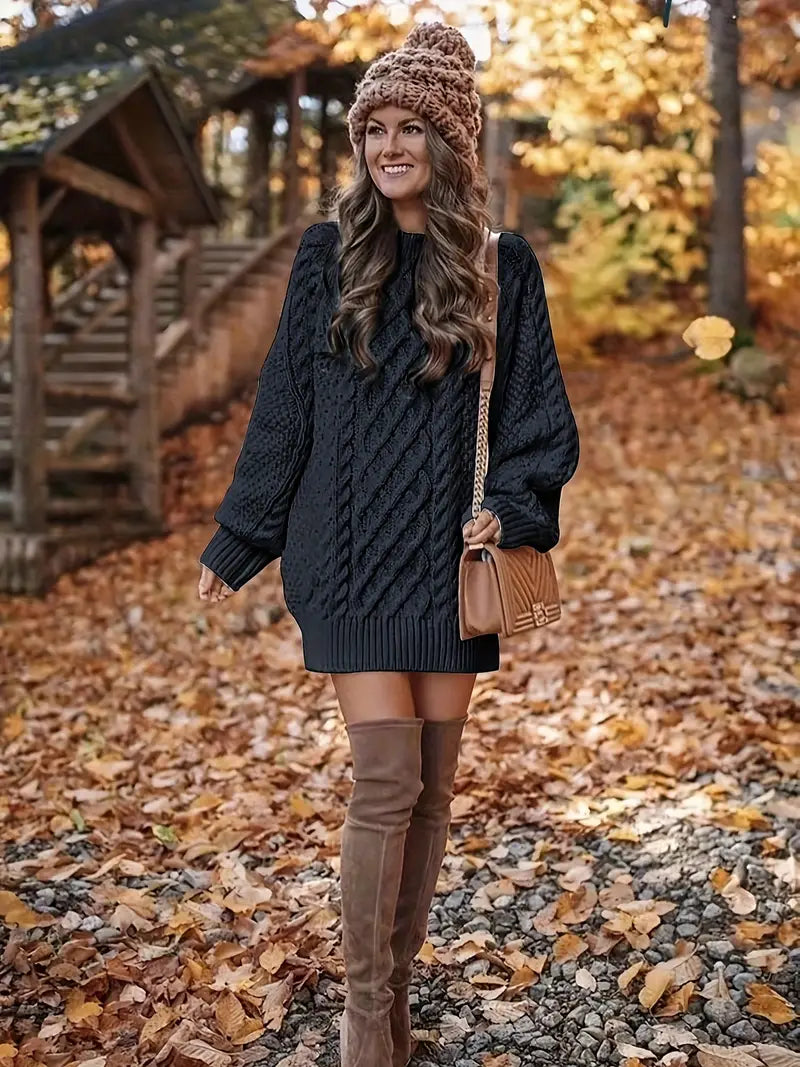 Joelle - Long Sleeve Knitted Sweater