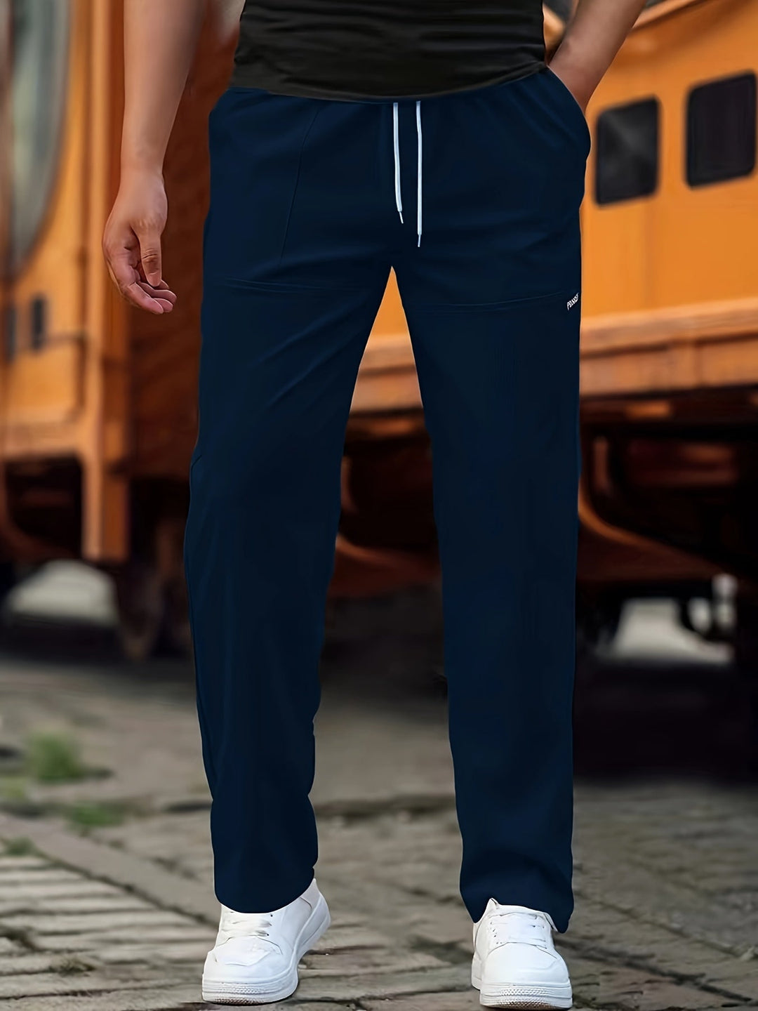 Cole | Relaxed Drawstring Tapered Pants