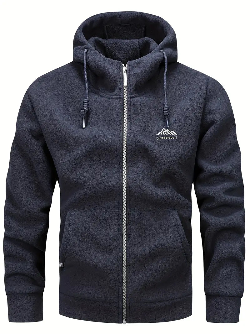 Aubin | Zip-Up Fleece Hoodie