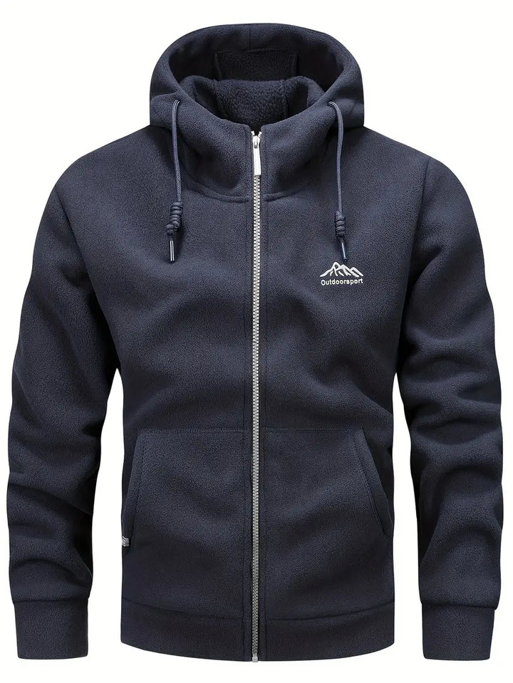 Aubin | Zip-Up Fleece Hoodie