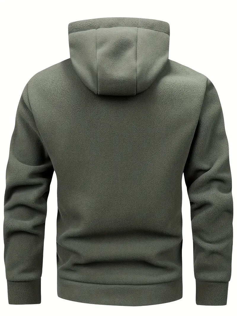 Aubin | Zip-Up Fleece Hoodie
