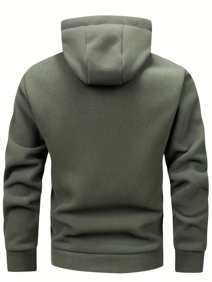 Aubin | Zip-Up Fleece Hoodie
