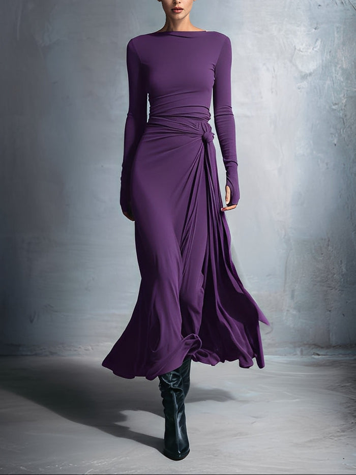 Joeena | Maxi Dress with Side Knot