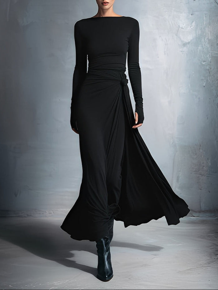 Joeena | Maxi Dress with Side Knot