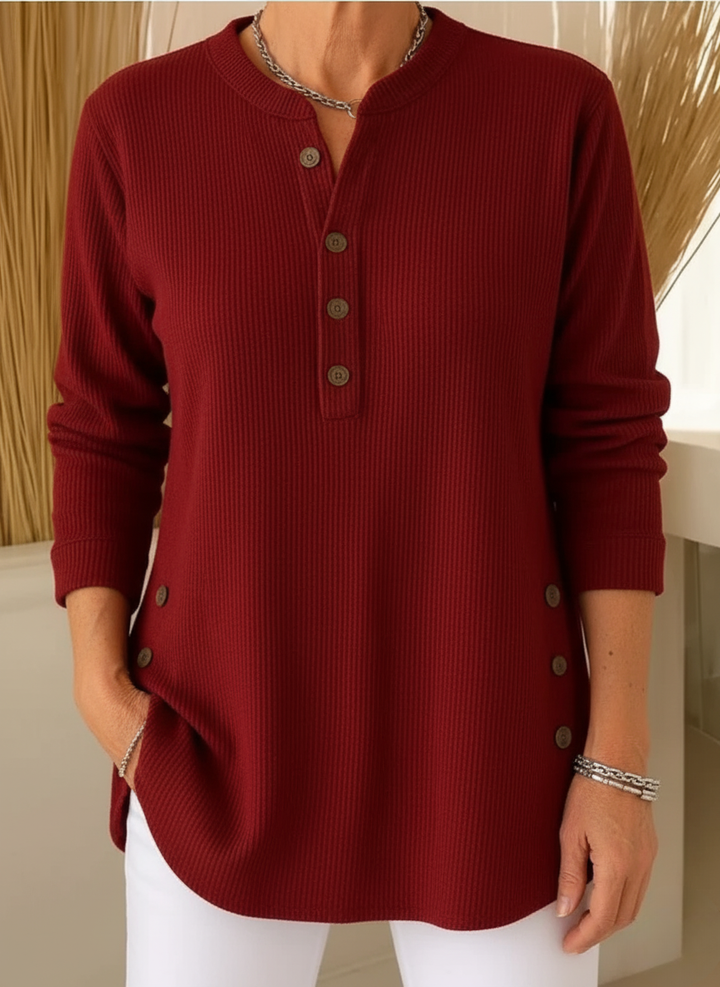 Laura | Soft Long Sleeve Knit Sweater