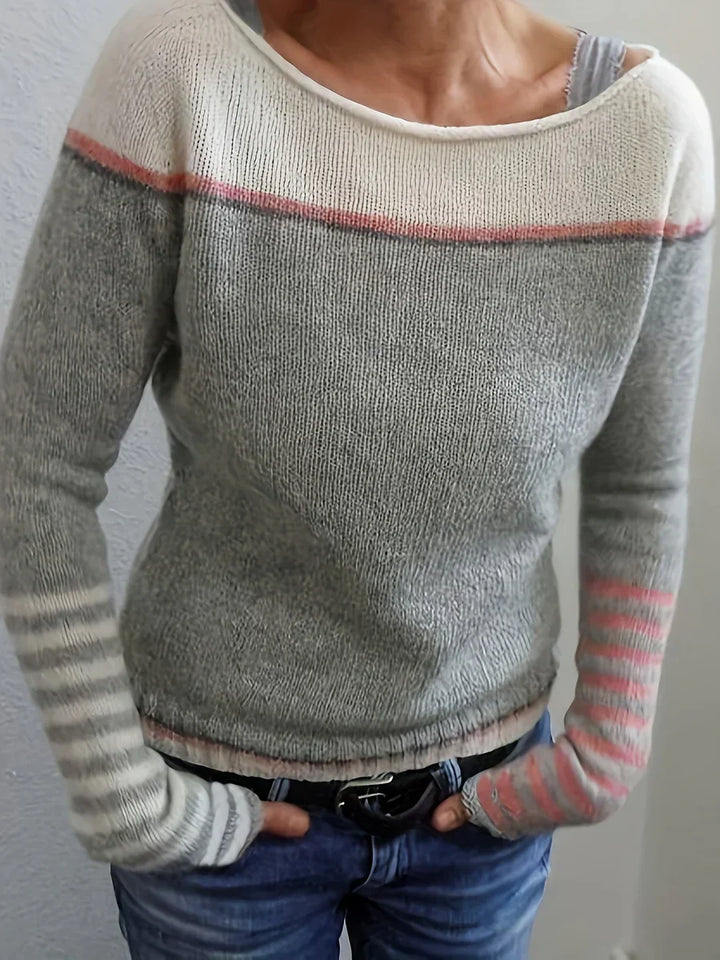 Talithia | Striped Knit Sweater
