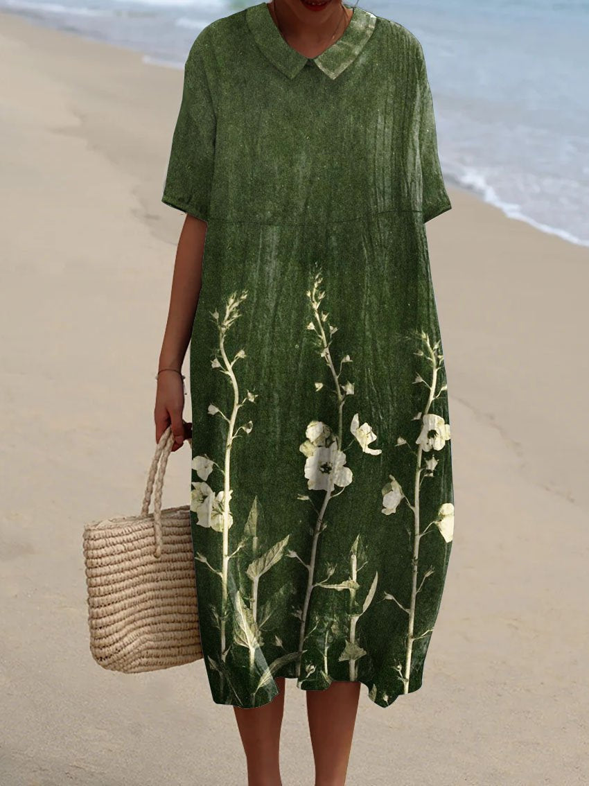 Verity | Floral Midi Dress