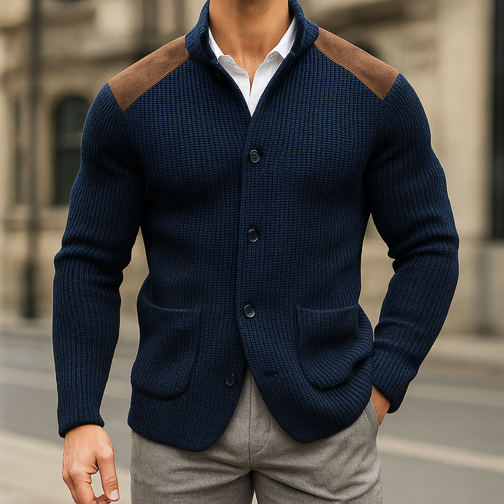 Roma | Textured Knit Blazer