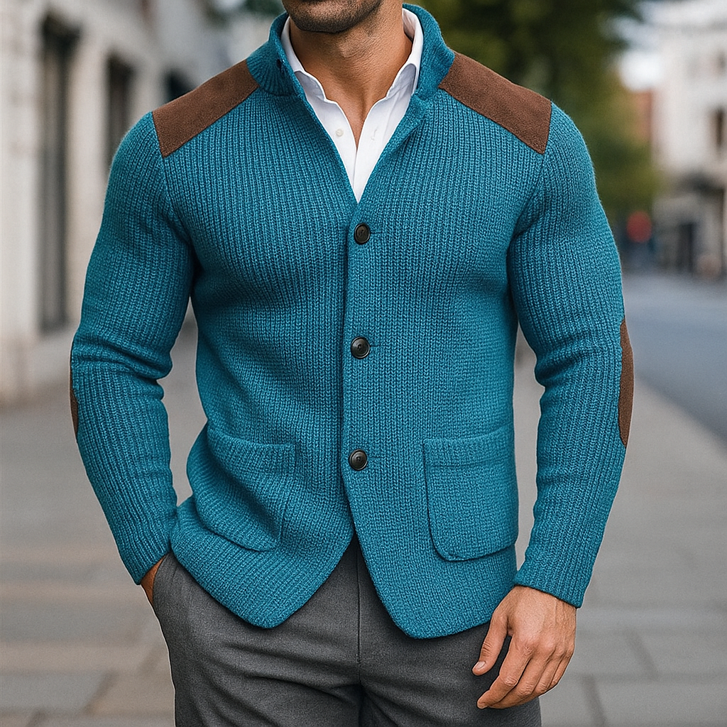 Roma | Textured Knit Blazer