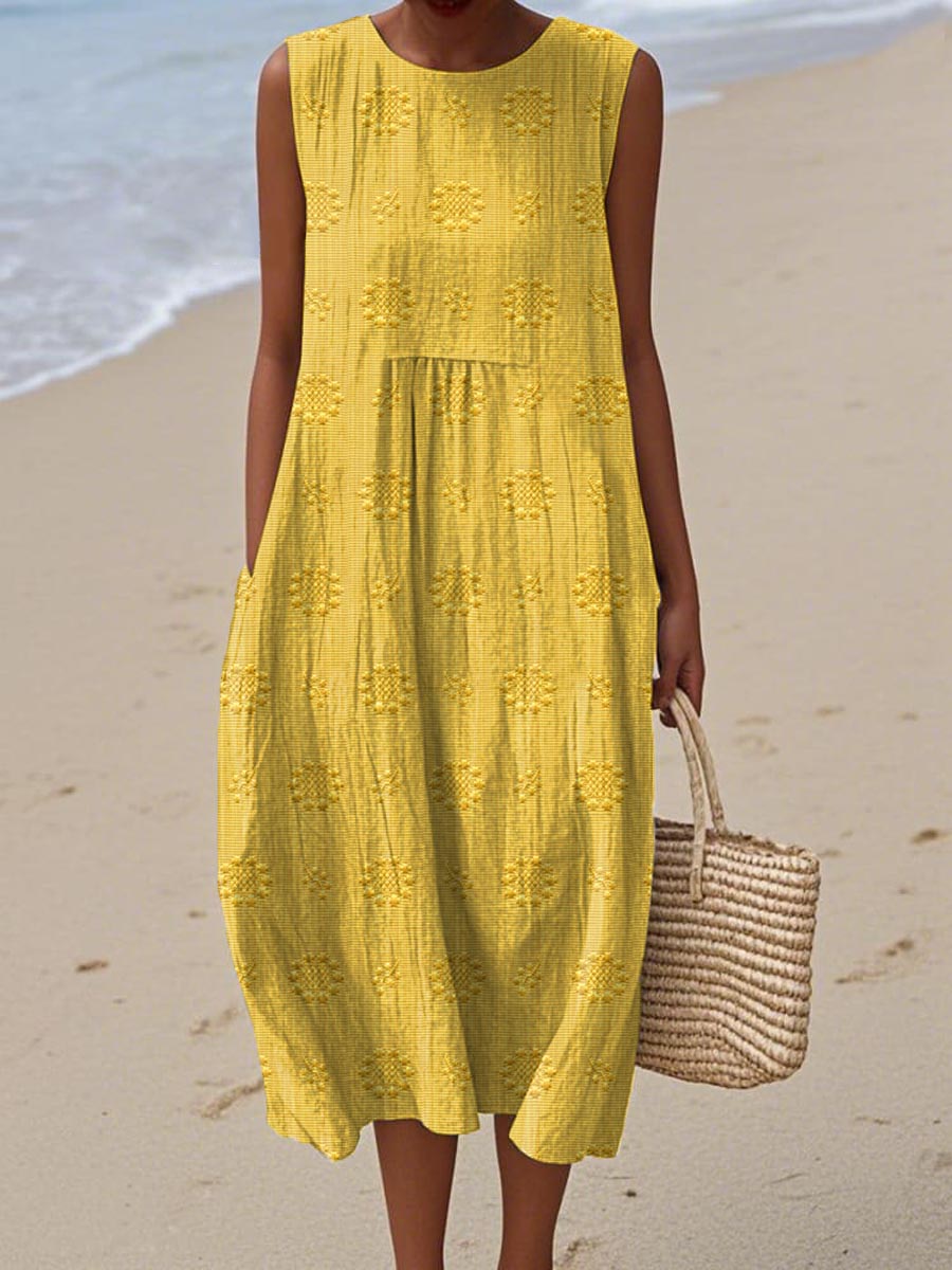 Bianca | Printed Elegant Long Dress