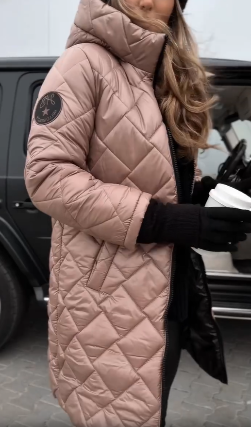 Angel | Elegant Padded Hooded Jacket