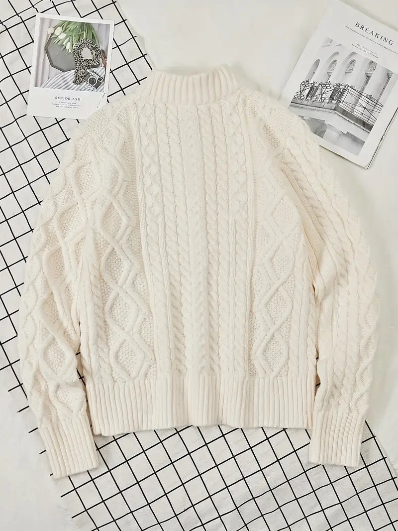 Rabada | Half-Zip Knitted Sweater