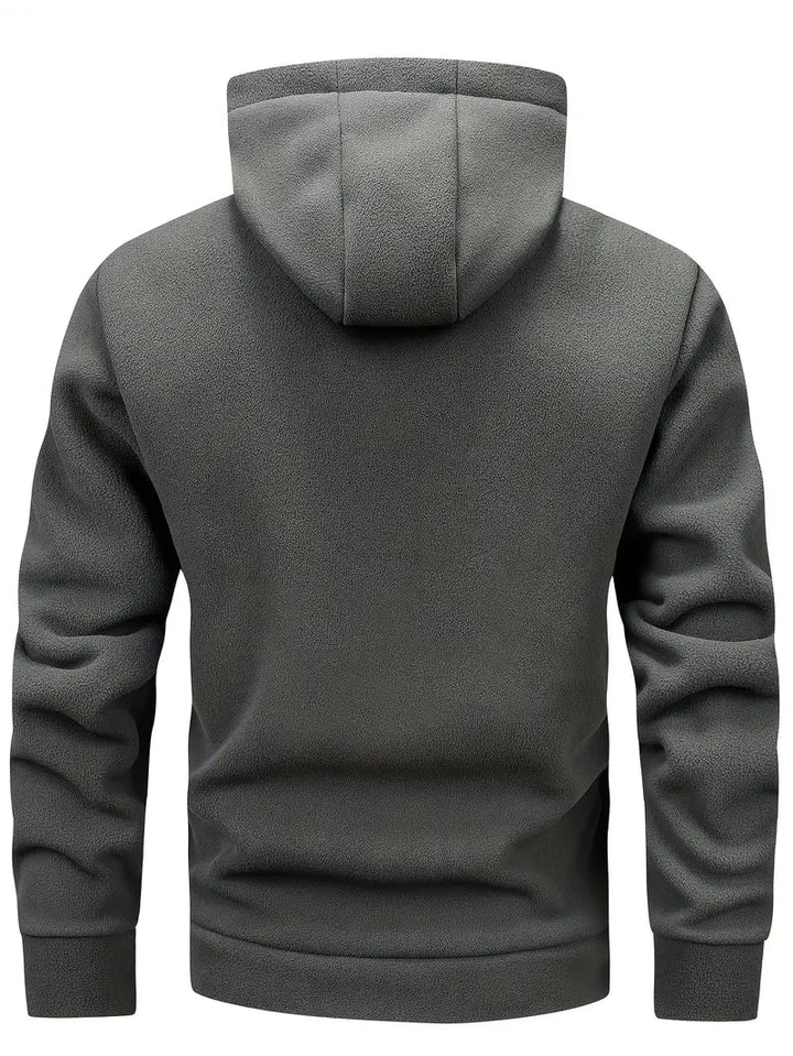 Aubin | Zip-Up Fleece Hoodie
