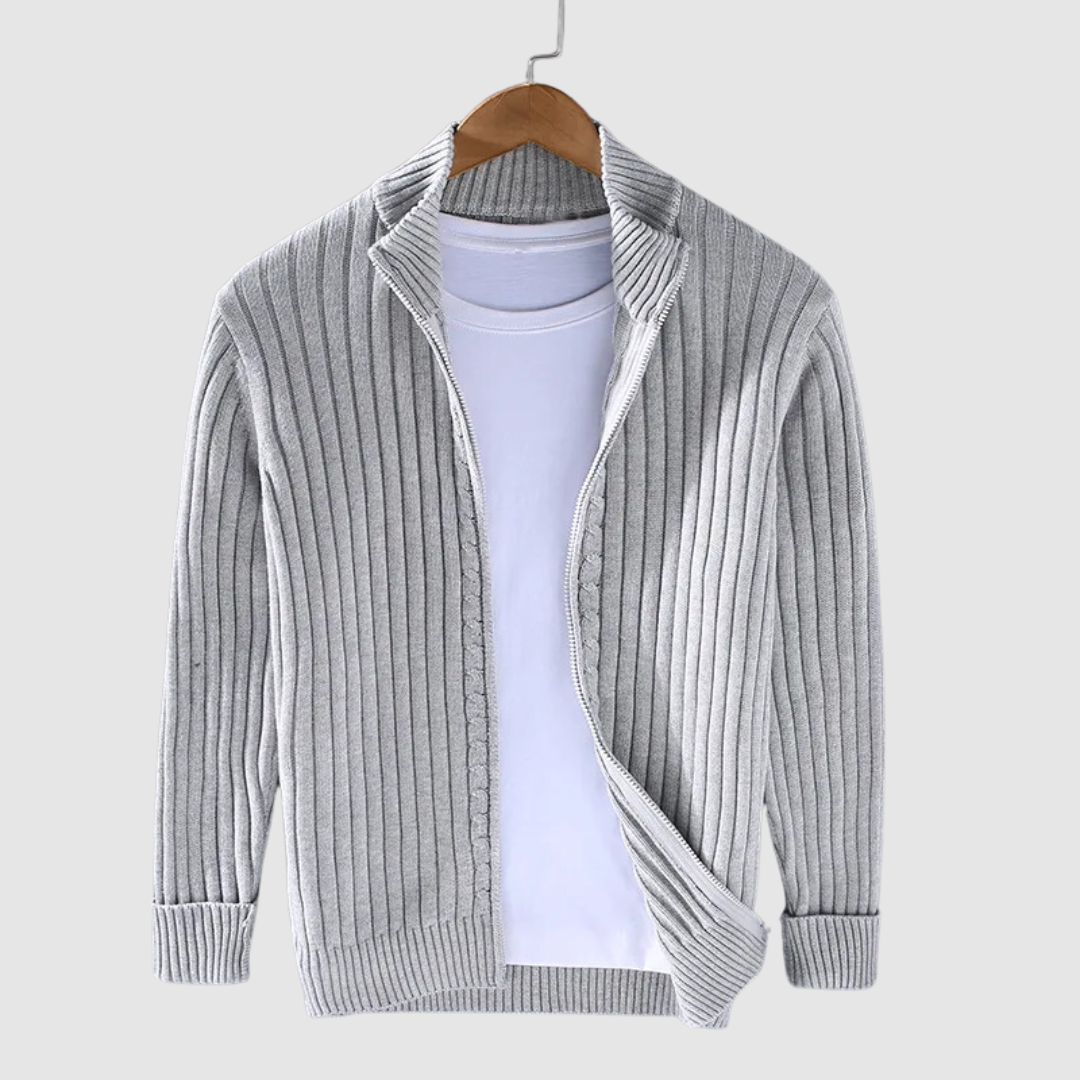 Christopher™ | Refined Zip Cardigan
