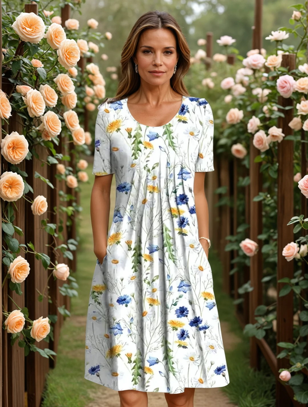 Novelle | Flattering Dress with Tummy Coverage
