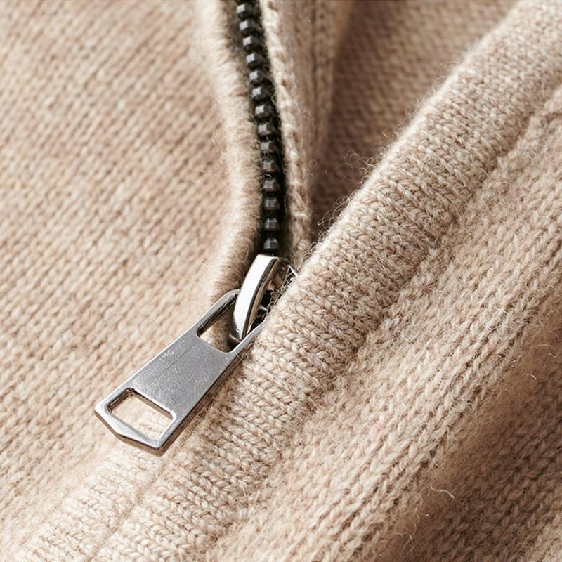 Vida - quarter zip collar sweatshirt