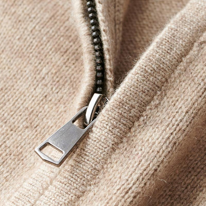 Vida - quarter zip collar sweatshirt