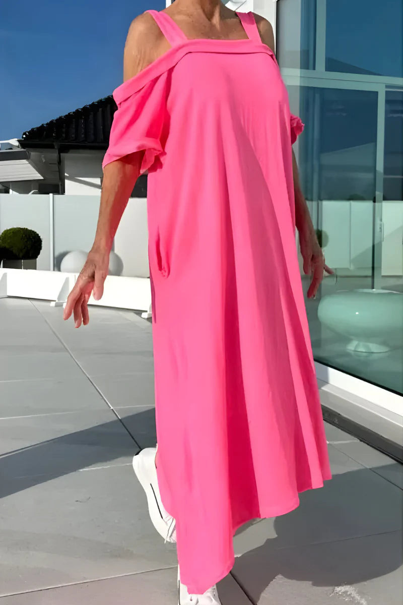 Vathsala | Off-Shoulder Summer Dress