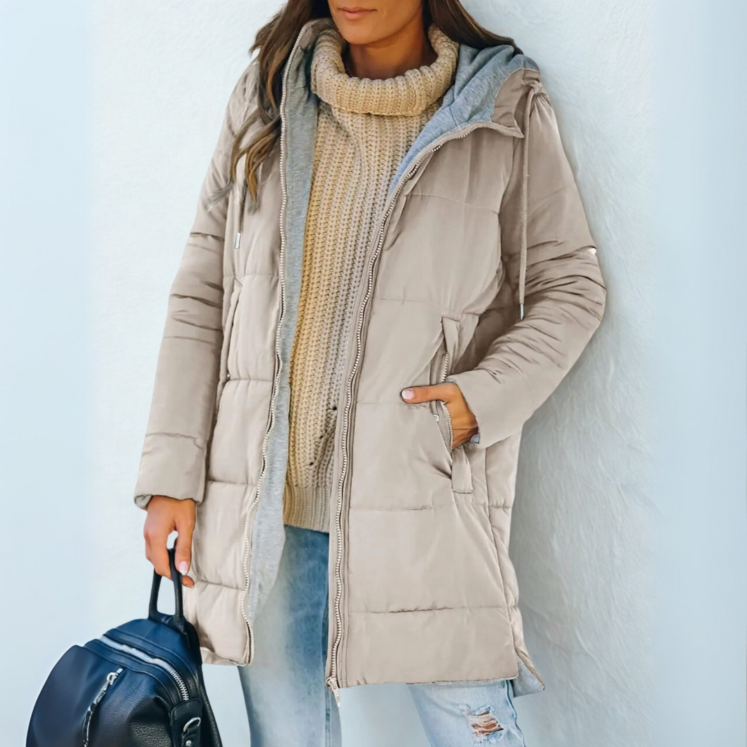 Yila | Casual Hooded Puffer Jacket