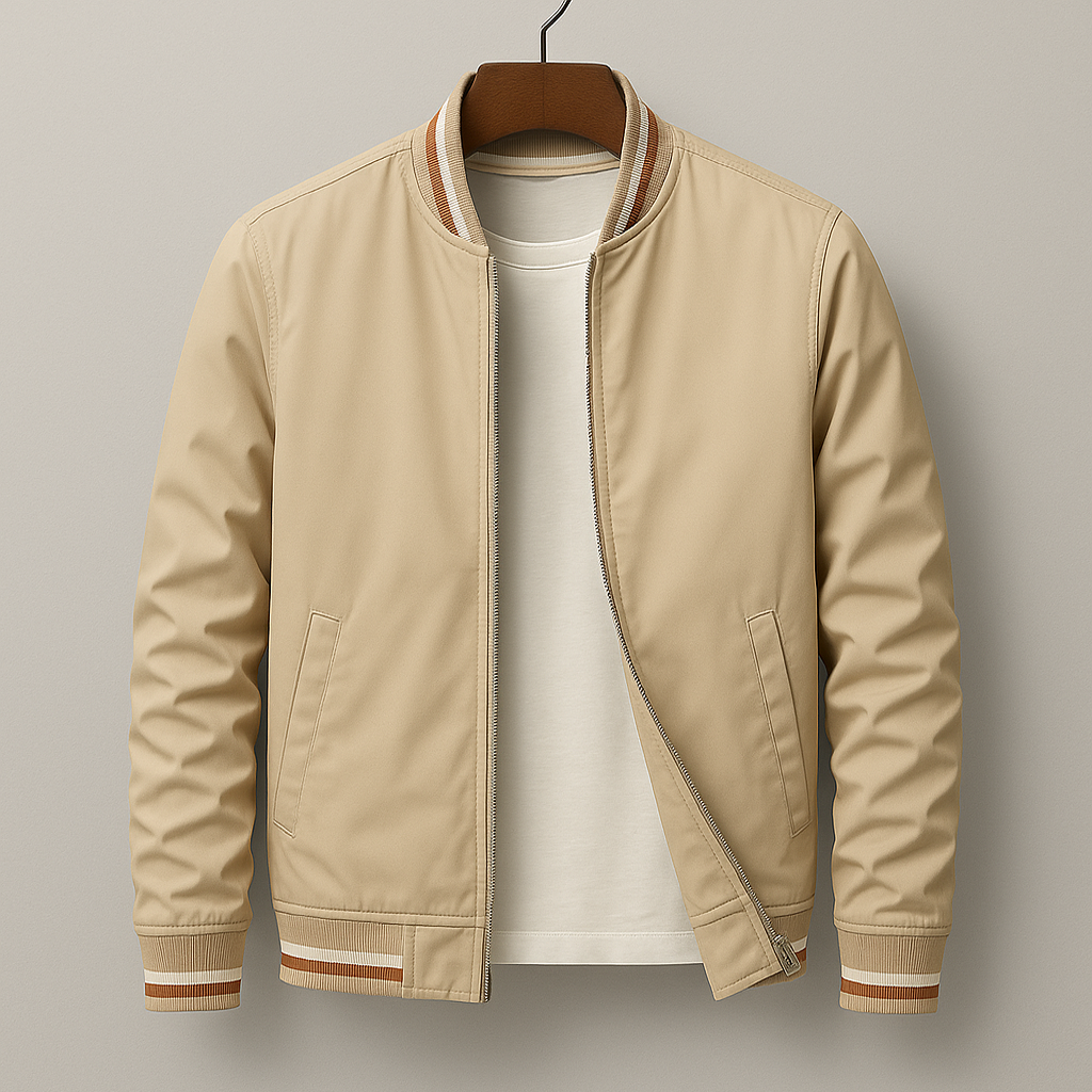 Steven | Classic Lightweight Bomber Jacket