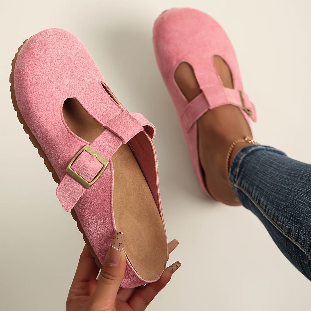 Solea | Minimalist Buckle Clogs