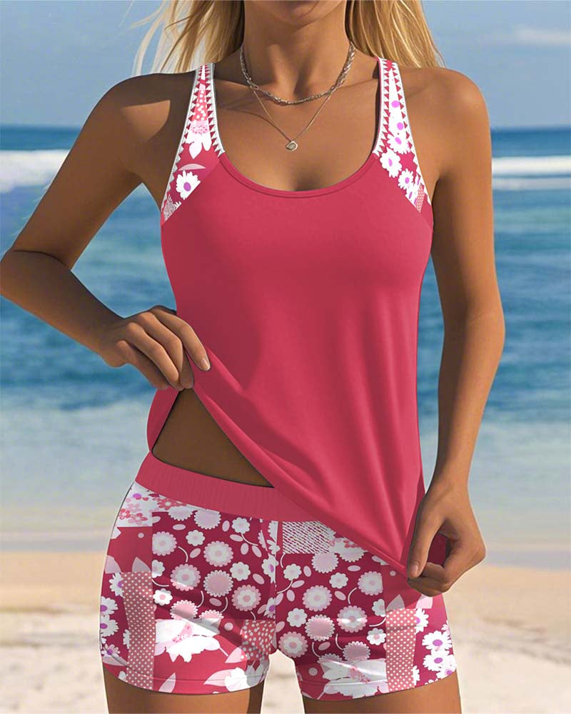 Nethmi | Stylish Tankini Swim Set