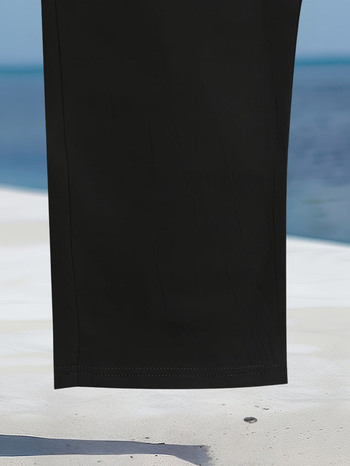 Aznar | Casual Linen Stretch Pants