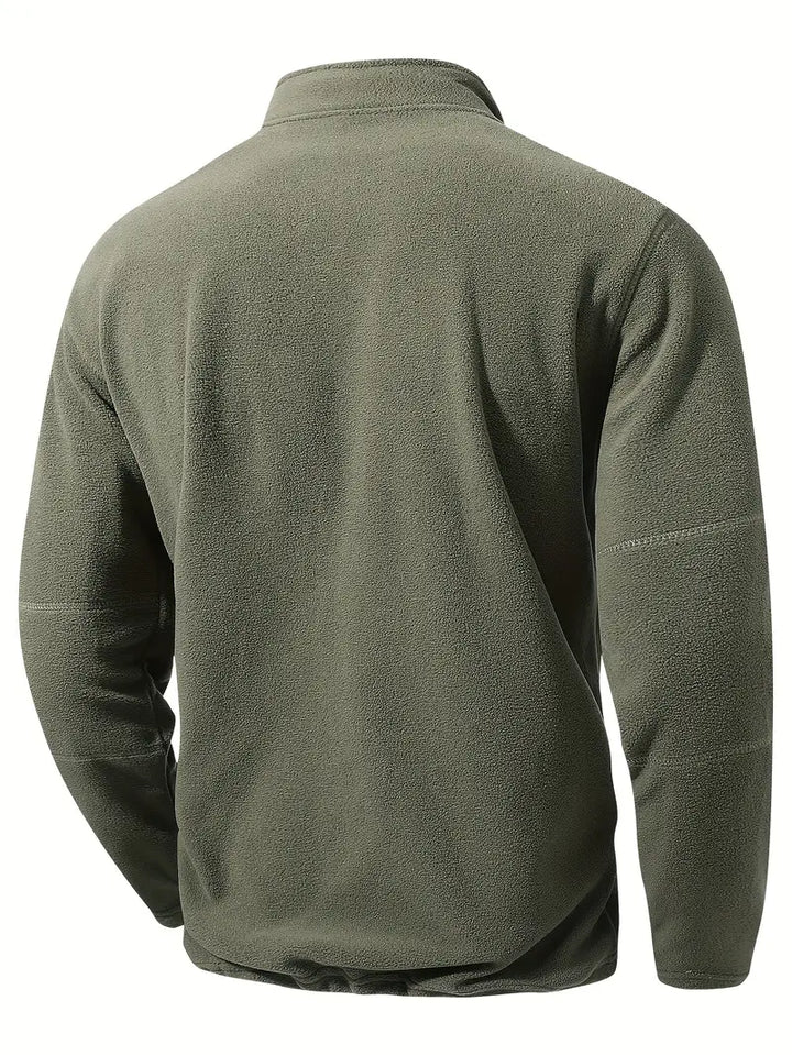 Maurits | Half-Zip Stand Collar Sweatshirt