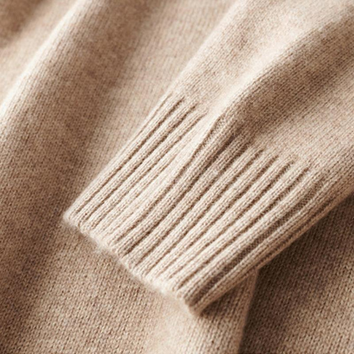 Vida - quarter zip collar sweatshirt