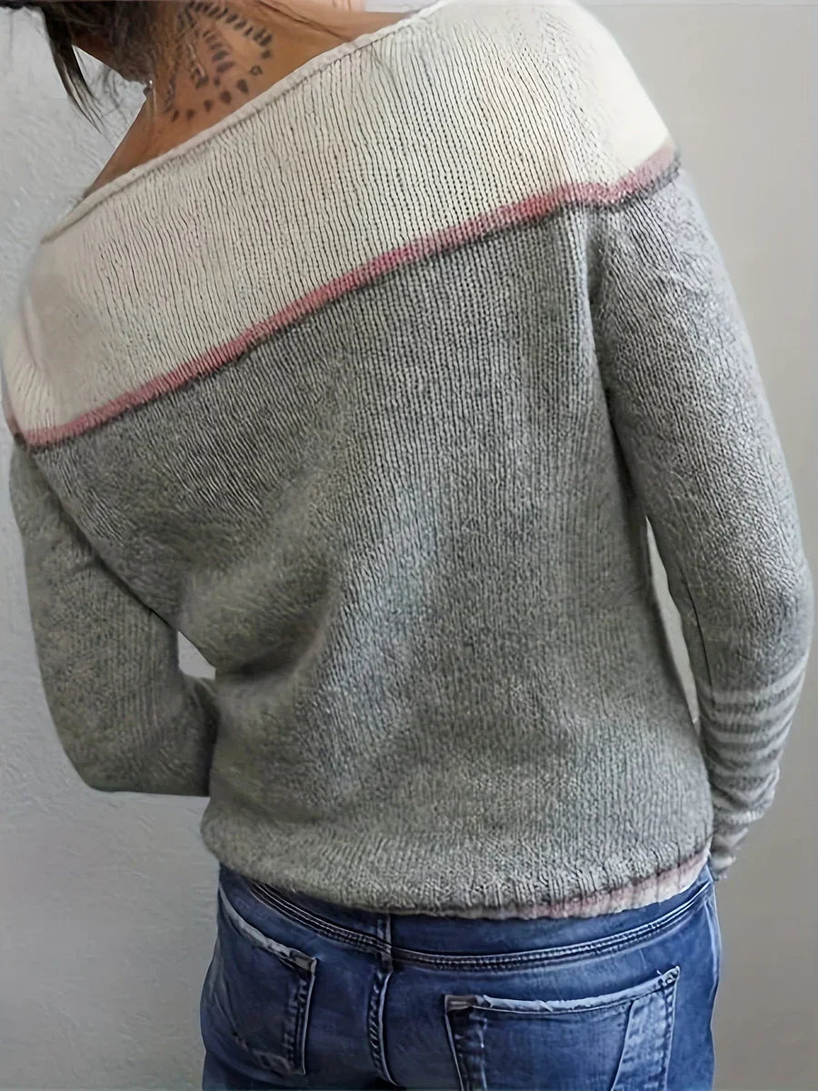 Talithia | Striped Knit Sweater