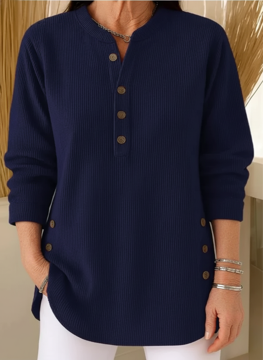 Laura | Soft Long Sleeve Knit Sweater