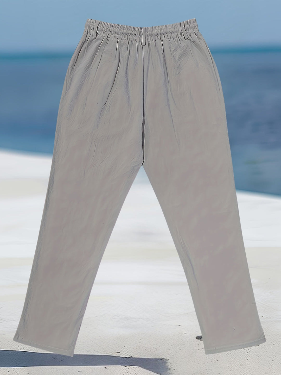 Aznar | Casual Linen Stretch Pants