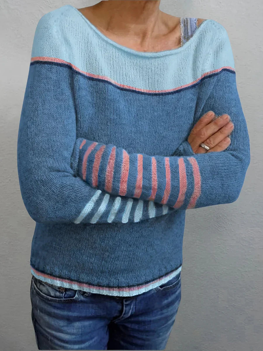 Talithia | Striped Knit Sweater