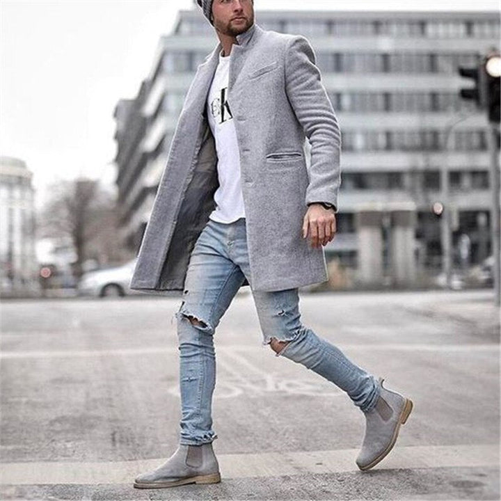 Isidore - Elegant Long Wool Coat