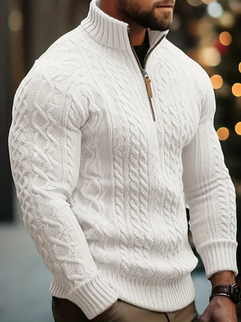 Rabada | Half-Zip Knitted Sweater