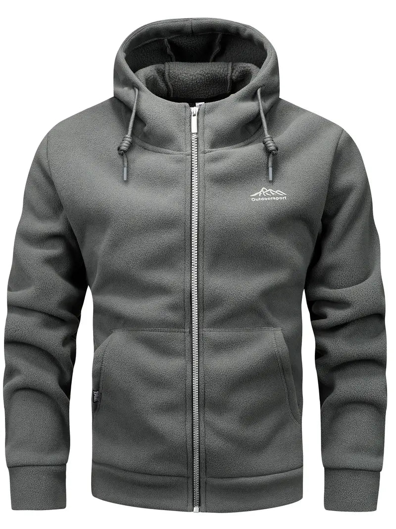 Aubin | Zip-Up Fleece Hoodie
