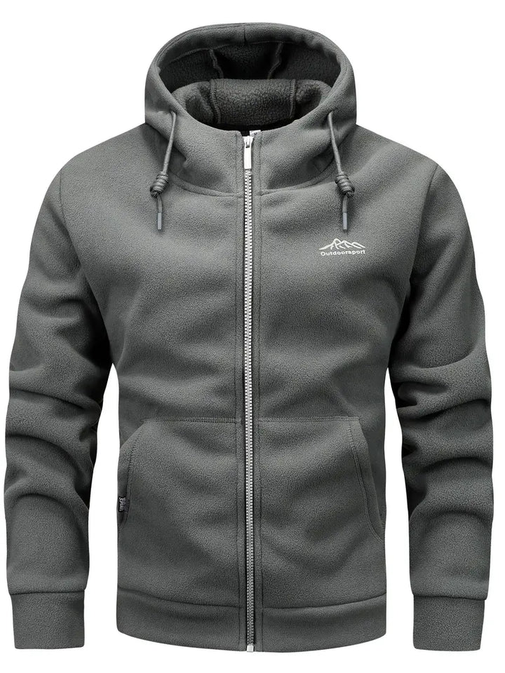 Aubin | Zip-Up Fleece Hoodie